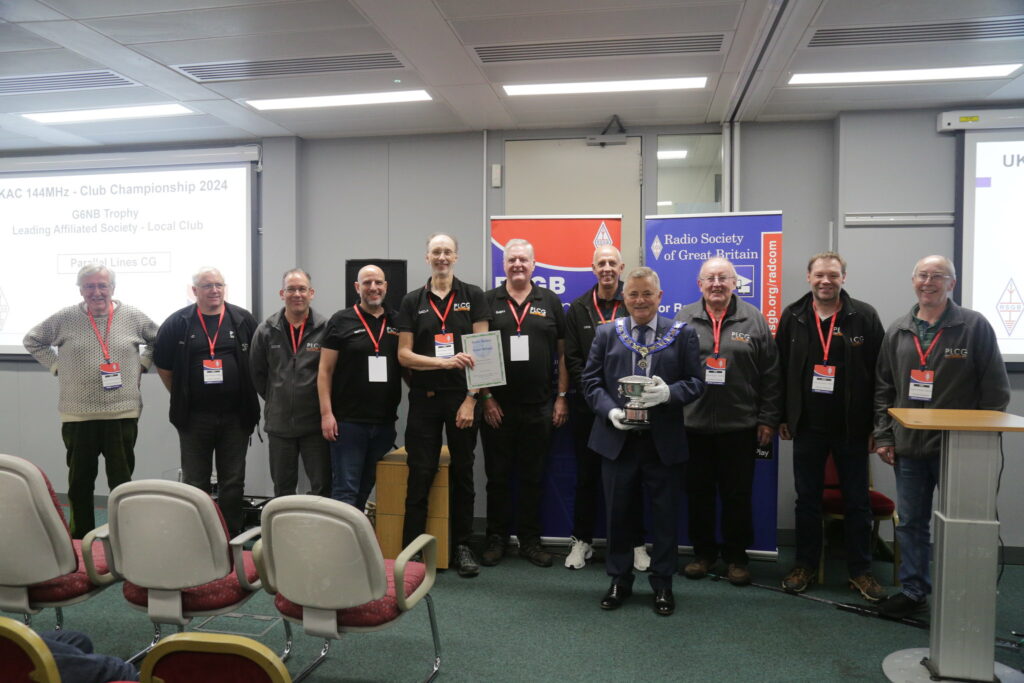 The G6NB Trophy be awarded to the winner of the Local Section of the Club Championship.